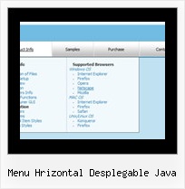 Menu Hrizontal Desplegable Java Tree Menu In Javascript