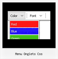 Javascript Toolbar Menu Onglets Css Menu Onglets Css Transparent Menu Rollover