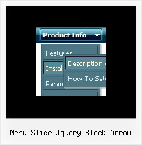 Making Drop Down Menus Menu Slide Jquery Block Arrow Menu Slide Jquery Block Arrow Javascript Moving Menubar