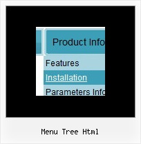 Javascript Menu Trees Menu Tree Html Menu Tree Html Dhtml Menus Horizontal Tutorials