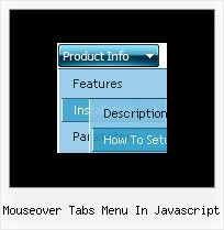 Menu Em Java Script Mouseover Tabs Menu In Javascript Mouseover Tabs Menu In Javascript Javascript Toolbar Buttons Xp
