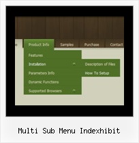 Multi Sub Menu Indexhibit Tool Net Webmenu Dhtml