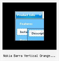 Nokia Barra Vertical Orange Submenus Menu Expand