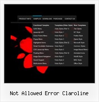 Menu Vertical Scroll Down Not Allowed Error Claroline Not Allowed Error Claroline Menu Dhtml En Images