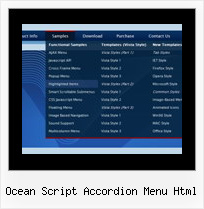 Foldout Ocean Script Accordion Menu Html Ocean Script Accordion Menu Html Javascript Frame Floating