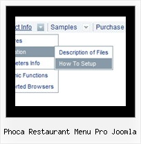 Phoca Restaurant Menu Pro Joomla Jump Menus Javascript
