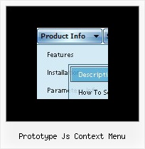Prototype Js Context Menu Menu Select