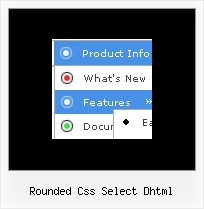 Rounded Css Select Dhtml Javascript List Menu