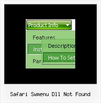 Safari Swmenu Dll Not Found Dropdown Menu Submenu Horizontal