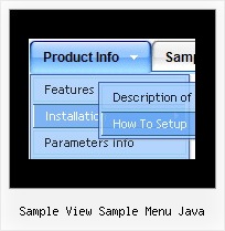 Slide Down Menu Sample View Sample Menu Java Sample View Sample Menu Java Menu Web Javascript