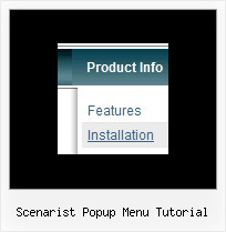 Expand Vertical Javascript Menu Scenarist Popup Menu Tutorial Scenarist Popup Menu Tutorial Drop Down Menu Link