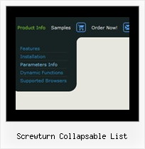 Simple Jscript Menu Screwturn Collapsable List Screwturn Collapsable List Dynamic Menu Tutorial