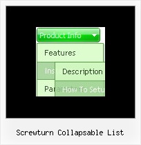 Html Tutorial Menu Screwturn Collapsable List Screwturn Collapsable List Javascript List Menu
