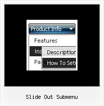 Javascript Drag Drop Link Slide Out Submenu Slide Out Submenu Menu Mouse Over Html