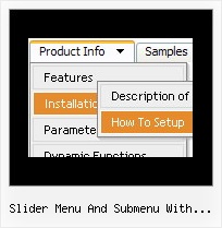 Create Pulldown Menus Slider Menu And Submenu With Content Slider Menu And Submenu With Content Floating Or Static Menus