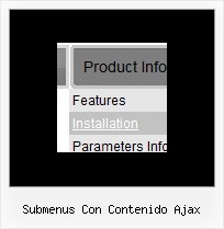 Script Of Mouse Over Menu In Javascript Submenus Con Contenido Ajax Submenus Con Contenido Ajax Download Javascript Menu