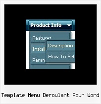Css Based Drop Down Template Menu Deroulant Pour Word Template Menu Deroulant Pour Word Cross Frame Menu Javascript