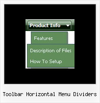 Multiple Submenus Javascript Toolbar Horizontal Menu Dividers Toolbar Horizontal Menu Dividers Javascript Hover Layer