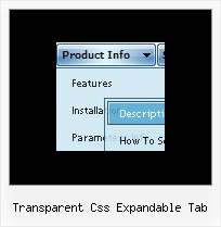 Drop Menus With Javascript Transparent Css Expandable Tab Transparent Css Expandable Tab Xp Javascript