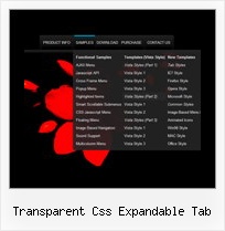 Transparent Css Expandable Tab Dhtml Menus