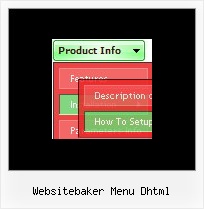 Dynamic Menu With Javascript Websitebaker Menu Dhtml Websitebaker Menu Dhtml Html Javascript Expanding