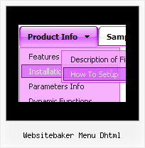 Websites With Drop Down Tabs Websitebaker Menu Dhtml Websitebaker Menu Dhtml Dhtml Menu Script Frames